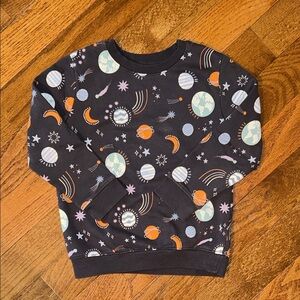 Cat & Jack Space Sweatshirt Size 5T
